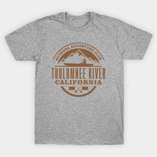 Canoe Tuolumnee River California T-Shirt